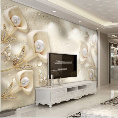 Tranh dán tường 3d phòng khách